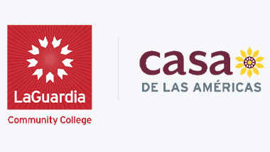 LaGuardia and Casa de las Americas logos